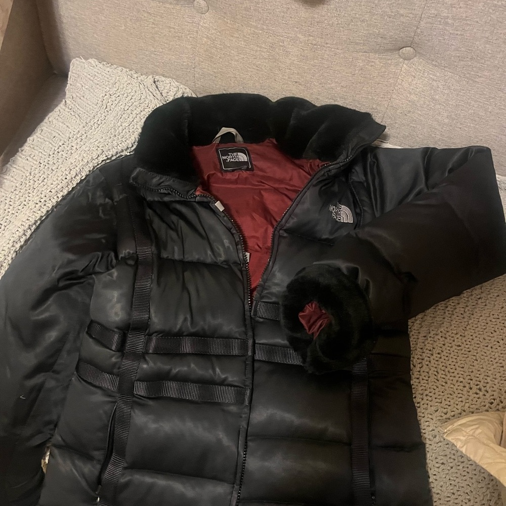 The North Face Burgundy Jacket